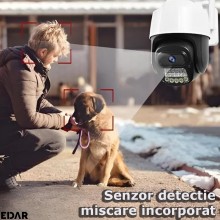 Camera De Supraveghere EDAR Pentru Interior Sau Exterior, Aplicatie Telefon, Vedere Nocturna, Alimentare Priza, Rezistenta La...