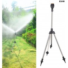 Aspersor Rotativ EDAR cu Trepied Telescopic pentru Gradina si Gazon, 360°, Inaltime Reglabila 90 cm, Stativ din Otel Inoxidab... Aspersor Rotativ EDAR cu Trepied Telescopic pentru Gradina si Gazon, 360°, Inaltime Reglabila 90 cm, Stativ din Otel Inoxidab...