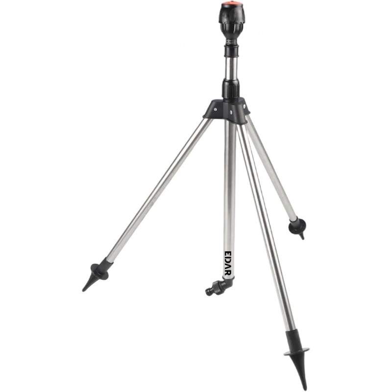 Aspersor Rotativ EDAR cu Trepied Telescopic pentru Gradina si Gazon, 360°, Inaltime Reglabila 90 cm, Stativ din Otel Inoxidab... Aspersor Rotativ EDAR cu Trepied Telescopic pentru Gradina si Gazon, 360°, Inaltime Reglabila 90 cm, Stativ din Otel Inoxidab...