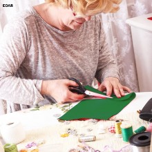Material Fetru Acrilic EDAR 3m x 20cm, Pasla Multifunctionala Verde Inchis, Pentru Craft si Decoratiuni, Verde Inchis