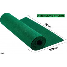 Material Fetru Acrilic EDAR 3m x 20cm, Pasla Multifunctionala Verde Inchis, Pentru Craft si Decoratiuni, Verde Inchis