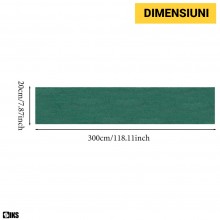 Covor Biodegradabil SIKS Pentru Gazon, Rulou 300 x 20 cm, Pentru Germinare Rapida Si Uniforma, Usor De Instalat Prin Derulare...