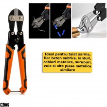 Cleste Megatet SIKS Pentru Taiat Sarma, Fier Beton, Lanturi, Cabluri Metalice, Cleste Gura De Lup Profesional, Falci Din Otel...