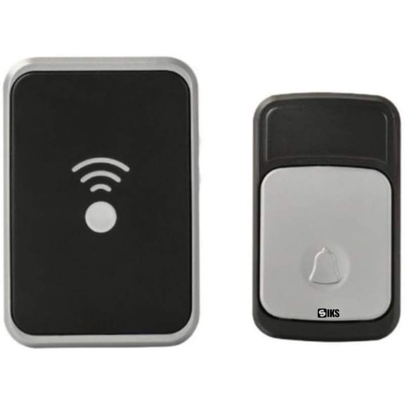 Sonerie Fara Fir Wireless SIKS Pentru Usa Apartament Sau Poarta Casa, Alimentare Priza 220V, Rezistenta La Apa IP44, Raza Mar... Sonerie Fara Fir Wireless SIKS Pentru Usa Apartament Sau Poarta Casa, Alimentare Priza 220V, Rezistenta La Apa IP44, Raza Mar...