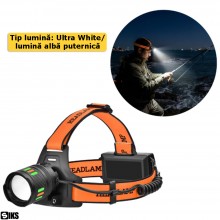 Lanterna Profesionala SIKS De Cap Pentru Pescuit, Camping, Vanatoare, Putere Ultra White 30W, 3000 Lumeni, Zoom Telescopic, F... Lanterna Profesionala SIKS De Cap Pentru Pescuit, Camping, Vanatoare, Putere Ultra White 30W, 3000 Lumeni, Zoom Telescopic, F...
