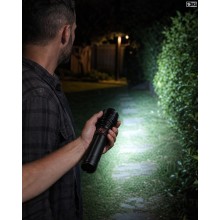 Lanterna Tactica Profesionala LED SIKS Pentru Camping, Vanatoare, Pescuit, Ultra-Bright, Metalica Din Aliaj Aluminiu Aerospat...