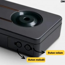 Sonerie Wireless SIKS Pentru Casa, Apartament, Poarta Cu Baterii, Fara Fir, Rezistenta La Apa, Distanta Functionare 50 Metri,...