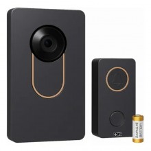 Sonerie Wireless SIKS Pentru Casa, Apartament, Poarta Cu Baterii, Fara Fir, Rezistenta La Apa, Distanta Functionare 50 Metri,...