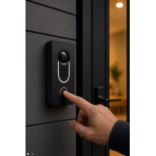 Sonerie Wireless SIKS Pentru Casa, Apartament, Poarta Cu Baterii, Fara Fir, Rezistenta La Apa, Distanta Functionare 50 Metri,...