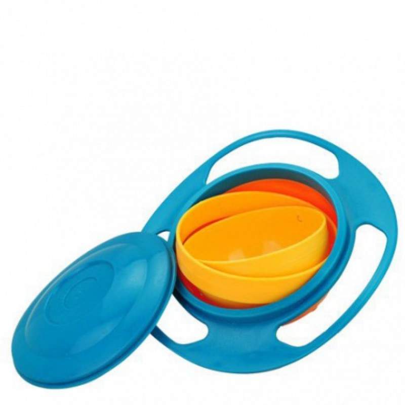 Bol SIKS® antirasturnare 360° pentru copii, multicolor, 17 cm