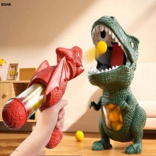 Jucarie Interactiva Copii EDAR – Tinta Mobila Dinozaur T‑Rex cu Pulverizare Apa, Set 2 Pistoale Aer si 24 Mingi Spuma, Joc de... Jucarie Interactiva Copii EDAR – Tinta Mobila Dinozaur T‑Rex cu Pulverizare Apa, Set 2 Pistoale Aer si 24 Mingi Spuma, Joc de...