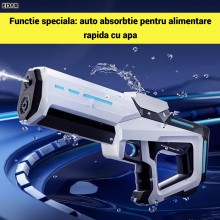 Pistol Electric cu Apa EDAR, Reincarcabil USB, Auto-Absorbtie, Jet 10m, Compatibil Sticla Externa, Jucarie Interactiva Vara, ...
