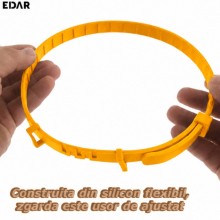 Zgarda Antiparazitara EDAR Pe Baza de Uleiuri din Plante, Fara Alergeni, Pentru Animale De Companie, Caini De Talie Mica Si P...