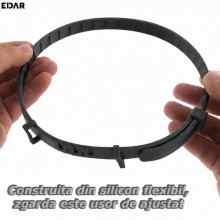 Zgarda Antiparazitara EDAR Pe Baza de Uleiuri din Plante, Fara Alergeni, Pentru Animale De Companie, Caini De Talie Mica Si P...