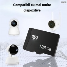 Card MicroSD 128GB EDAR, Clasa 10, Viteza Ridicata, Compatibil cu Camera Foto, Video, DVR Auto, Supraveghere, Telefon, Laptop... Card MicroSD 128GB EDAR, Clasa 10, Viteza Ridicata, Compatibil cu Camera Foto, Video, DVR Auto, Supraveghere, Telefon, Laptop...