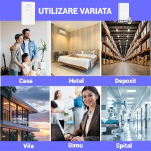 Sonerie Wireless EDAR cu Baterii, Rezistenta la Apa, 50 m, Interior/Exterior, Set Transmitator si Receptor, Volum Ajustabil, ... Sonerie Wireless EDAR cu Baterii, Rezistenta la Apa, 50 m, Interior/Exterior, Set Transmitator si Receptor, Volum Ajustabil, ...