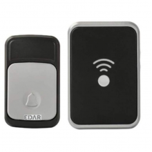 Sonerie Fara Fir EDAR Wireless, Rezistenta la Apa, Volum Reglabil, 36 Melodii, Montaj Fara Gauri, Cu Baterii si/sau Priza, Ar...