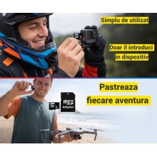 Card de Memorie MicroSD 128 GB SIKS, Clasa 10 De Viteza, TF Cu Adaptor SD Inclus, Potrivit Pentru Camera Supraveghere, Telefo... Card de Memorie MicroSD 128 GB SIKS, Clasa 10 De Viteza, TF Cu Adaptor SD Inclus, Potrivit Pentru Camera Supraveghere, Telefo...