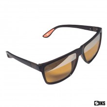 Ochelari de Condus M18 SIKS, Polarizati, de Condus Noaptea, Lentile Galbene Oglindate, Rama Maro inchis, Toc Inclus