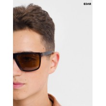 Ochelari de Condus Noaptea EDAR Model M18, Lentile Polarizate Galbene Oglinda, Rama Maro Inchis, Toc Inclus Ochelari de Condus Noaptea EDAR Model M18, Lentile Polarizate Galbene Oglinda, Rama Maro Inchis, Toc Inclus