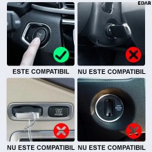 Cheie Auto Inteligenta Universala EDAR Smart Key cu Touchscreen LCD, Bluetooth, Keyless Entry/Go, Auto Lock si Control Portba... Cheie Auto Inteligenta Universala EDAR Smart Key cu Touchscreen LCD, Bluetooth, Keyless Entry/Go, Auto Lock si Control Portba...