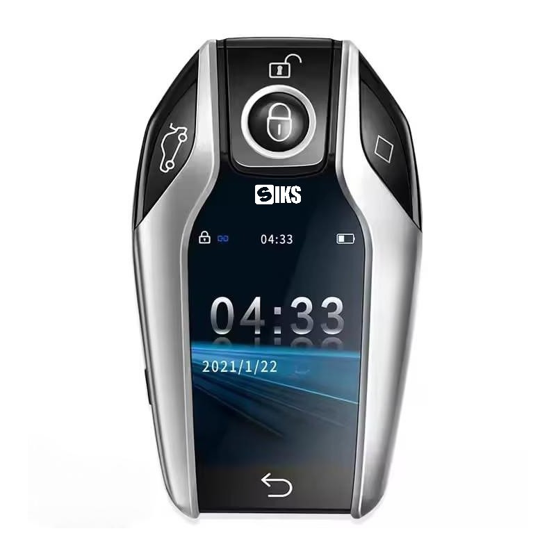 Cheie Auto Inteligenta Universala Smart Key SIKS, Touchscreen LCD, Bluetooth, Keyless Entry, Keyless Go, Auto Lock, Control P... Cheie Auto Inteligenta Universala Smart Key SIKS, Touchscreen LCD, Bluetooth, Keyless Entry, Keyless Go, Auto Lock, Control P...