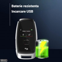 Cheie Auto Inteligenta Universala EDAR Smart Key cu Ecran Tactil LCD, Model EN920C Keyless Entry/Go, Auto Lock, Control Portb...