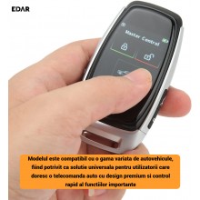 Cheie Auto Inteligenta Universala EDAR Smart Key cu Ecran Tactil LCD, Model EN920C Keyless Entry/Go, Auto Lock, Control Portb...
