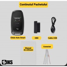 Cheie Auto Inteligenta Universala Smart Key SIKS EN920, Touchscreen LCD, Bluetooth, Keyless Entry, Keyless Go, Auto Lock, Con... Cheie Auto Inteligenta Universala Smart Key SIKS EN920, Touchscreen LCD, Bluetooth, Keyless Entry, Keyless Go, Auto Lock, Con...