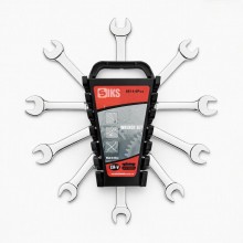 Set 6 Chei Fixe SIKS Duble Chrome Vanadium 6-17 mm, 12 Dimensiuni, Suport Depozitare Inclus, pentru Auto, Casa si Bricolaj, A...