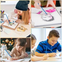 Set Creioane Colorate EDAR, 24 Bucati, Corp Hexagonal fara Lemn, Culori Intense, pentru Scoala, Gradinite si Activitati Creat... Set Creioane Colorate EDAR, 24 Bucati, Corp Hexagonal fara Lemn, Culori Intense, pentru Scoala, Gradinite si Activitati Creat...