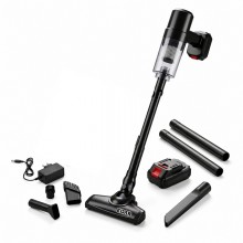 Aspirator Fara Fir EDAR, Portabil Pentru Casa si Masina, Vertical si de Mana, cu Acumulator, Filtru HEPA Lavabil, Aspirare Us...
