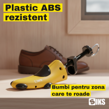 Largitor incaltaminte SIKS, Calapod Reglabil pentru Pantofi, Adidasi si Ghete, Marimi 34-40, ABS, Galben/Negru Largitor incaltaminte SIKS, Calapod Reglabil pentru Pantofi, Adidasi si Ghete, Marimi 34-40, ABS, Galben/Negru