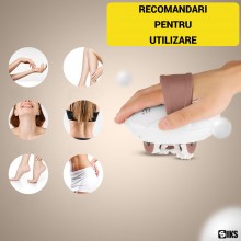 Aparat de Masaj Anticelulitic SIKS 6 Capete cu Role Rotative, 2 Viteze, Portabil, Potrivit pentru Brate, Picioare, Coapse, Al... Aparat de Masaj Anticelulitic SIKS 6 Capete cu Role Rotative, 2 Viteze, Portabil, Potrivit pentru Brate, Picioare, Coapse, Al...