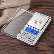Mini Cantar Electronic de Buzunar SIKS, pentru Bijuterii, Afisaj LCD, Portabil, Capacitate Maxima 200 g, Functie TARE si Auto...