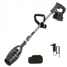 Suflanta De Frunze SIKS Electrica Cu Acumulator, Pentru Curte Si Gradina, Tija Reglabila Reglabila 100-135 Cm, Putere 1050W, ...