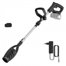 Suflanta Frunze Electrica cu Acumulator EDAR, 1050W, 2 Baterii 21V Incluse, Tija Reglabila 100-135 cm, Usoara si Ergonomica, ...