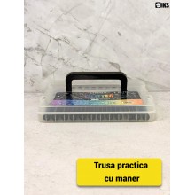 Set Trusa 12 Carioci Cu Glitter SIKS Sclipici Intens, Capete Duble, 24 De Culori, Efect Glitter Stralucitor Pentru Desen, Col... Set Trusa 12 Carioci Cu Glitter SIKS Sclipici Intens, Capete Duble, 24 De Culori, Efect Glitter Stralucitor Pentru Desen, Col...