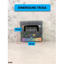 Set Carioci cu Glitter EDAR, 12 Carioci cu Capete Duble, 24 Culori Stralucitoare, Sclipici Intens pentru Desen si Activitati ... Set Carioci cu Glitter EDAR, 12 Carioci cu Capete Duble, 24 Culori Stralucitoare, Sclipici Intens pentru Desen si Activitati ...
