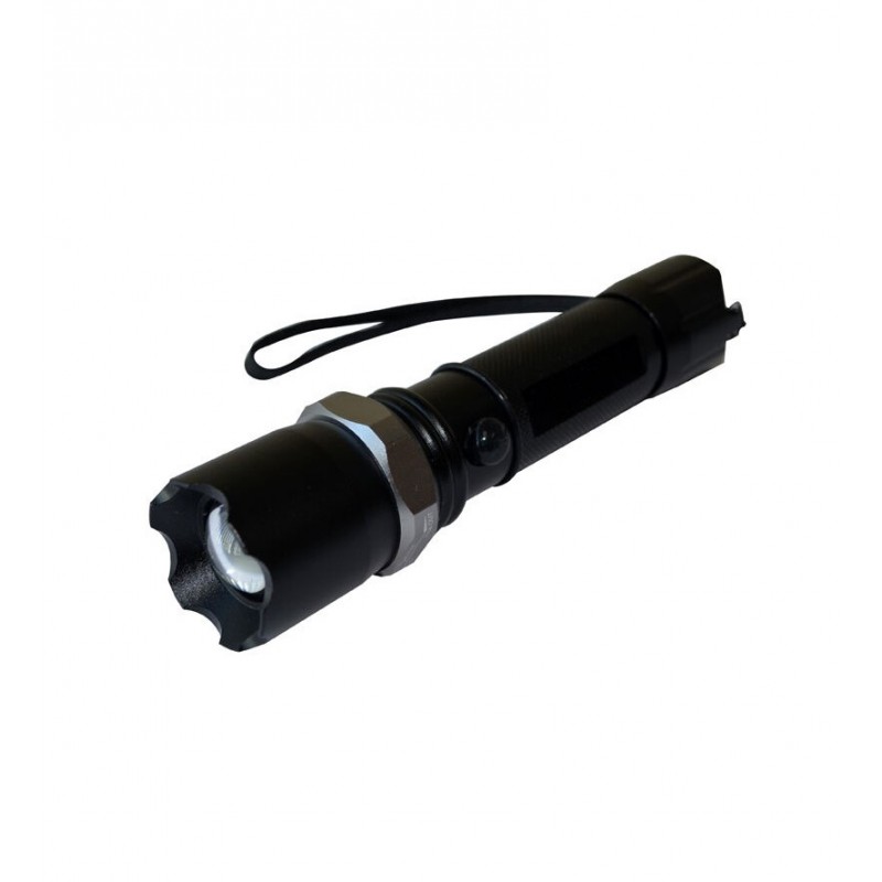 Lanterna EDAR cu LED, raza actiune 250-300 metri, Zoom Reglabil cu Lupa