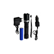 Lanterna EDAR cu LED, raza actiune 250-300 metri, Zoom Reglabil cu Lupa