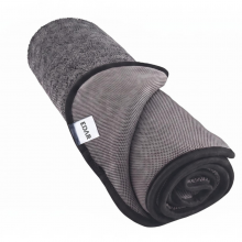 Laveta Microfibra Uscare Auto EDAR, 50 x 90 cm XL, 850 GSM, Doua Fete, Tesatura Tip Fagure si Partea Plusata, pentru Caroseri...