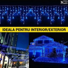 Instalatie Craciun Tip Turturi SIKS, 25 Metri, 600 Led-uri, Pentru Casa / Gradina / Gard, Cu 1 Joc De Lumini Si Efect FLASH, ... Instalatie Craciun Tip Turturi SIKS, 25 Metri, 600 Led-uri, Pentru Casa / Gradina / Gard, Cu 1 Joc De Lumini Si Efect FLASH, ...