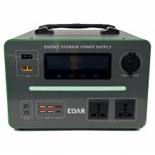 Statie de Alimentare Portabila EDAR, 576 Wh LiFePO4, 600 W, 2 Prize 220 V, 5 x USB si USB-C 36 W, Priza Auto 12 V, Incarcare ... Statie de Alimentare Portabila EDAR, 576 Wh LiFePO4, 600 W, 2 Prize 220 V, 5 x USB si USB-C 36 W, Priza Auto 12 V, Incarcare ...