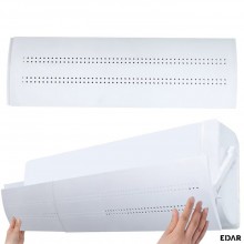 Deflector Pentru Aer Conditionat EDAR, Universal, Extensibil 56-108 cm, Protectie Curenti, Alb