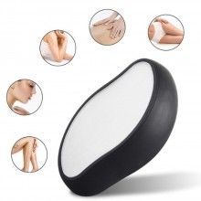 Dispozitiv de Epilare EDAR prin Frecare, Reutilizabil, Portabil, tip Cristal, Fara Durere, Negru