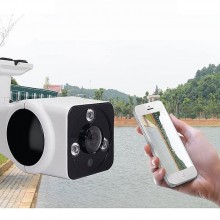 Camera Panoramica EDAR, Model 3, Rezistenta la Apa, 2 MP, Unghi de vizualizare 360 grade, Wireless, Night Vision, Comunicare ...