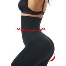 Lenjerie Modelatoare De Tip Corset EDAR, Acopera Zonele Cu Probleme, Picioare, Fesieri, Super Elastic Si Flexibil, XL, negru