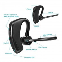 Casca bluetooth CWV802 EDAR, calitate HD, negru, universala Casca bluetooth CWV802 EDAR, calitate HD, negru, universala
