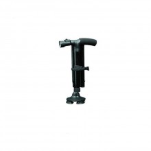 Baston telescopic EDAR pentru sprijin, pliabil cu lanterna, 4 puncte de sprijin, baza 4 puncte, portabil